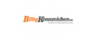 Cashback at BilligKennzeichen DE