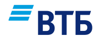 Reembolso na ВТБ - Платежный стикер