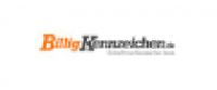 Cashback bei BilligKennzeichen DE