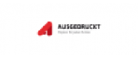 Cashback at AUSGEDRUCKT.de DE